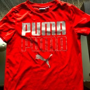 Used but clean as new T-shirt , boys size 6 , Puma